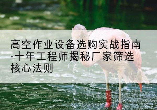 贡觉剪叉式升降机厂家-高空作业设备选购实战指南-十年工程师揭秘厂家筛选核心法则